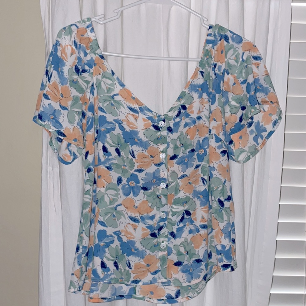 Lush floral top